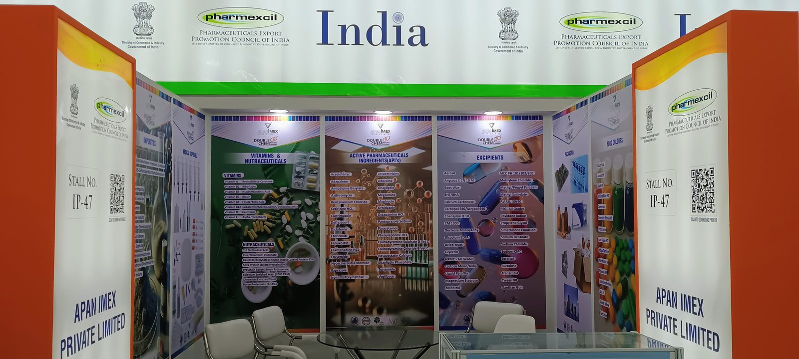 The India pavilion stand, CPHI 2025