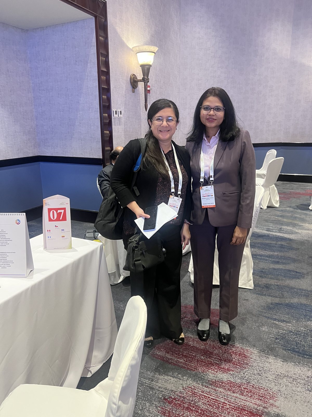 With a visitor at the venue, LATAM 2026