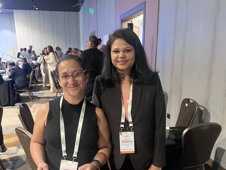 With a visitor at the venue, LATAM 2026