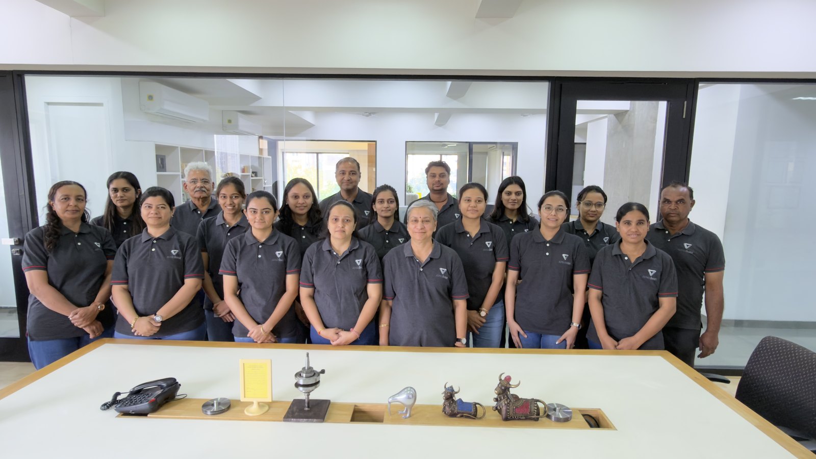 The Double Pharma team in the office